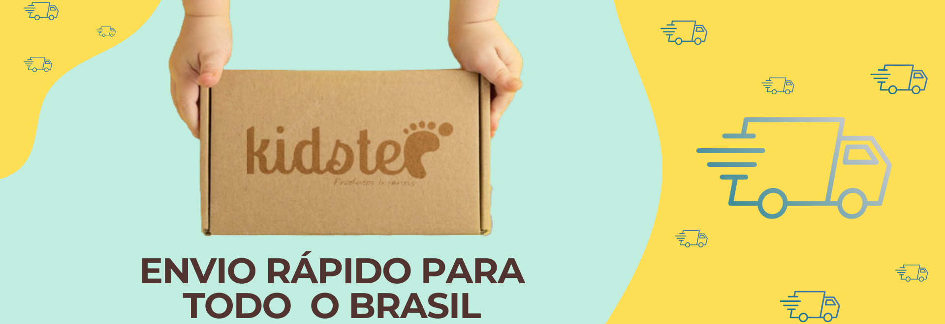 Banner frete grátis simples rosa