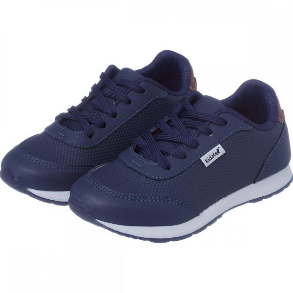 Tênis Infantil Masculino Jogging Marinho Kidstep
