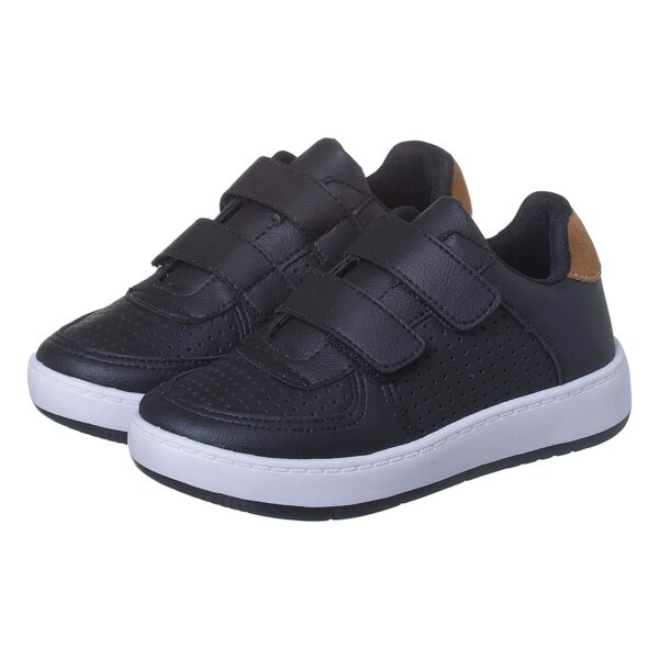 Tênis Infantil Unissex Casual Preto Kidstep - Image 2