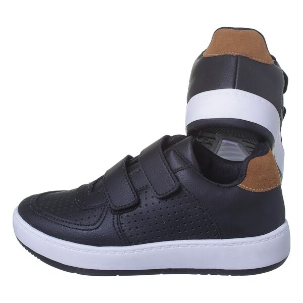 Tênis Infantil Unissex Casual Preto Kidstep - Image 4