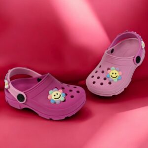 Babuche Infantil Menina Flores Coloridas Kidstep