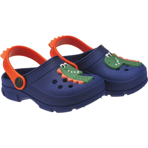 Babuche Infantil Menino Dinossauro com Crista Kidstep - Image 2