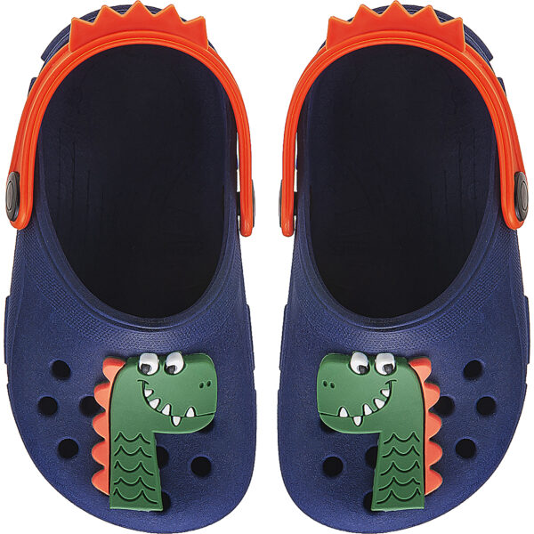 Babuche Infantil Menino Dinossauro com Crista Kidstep - Image 5
