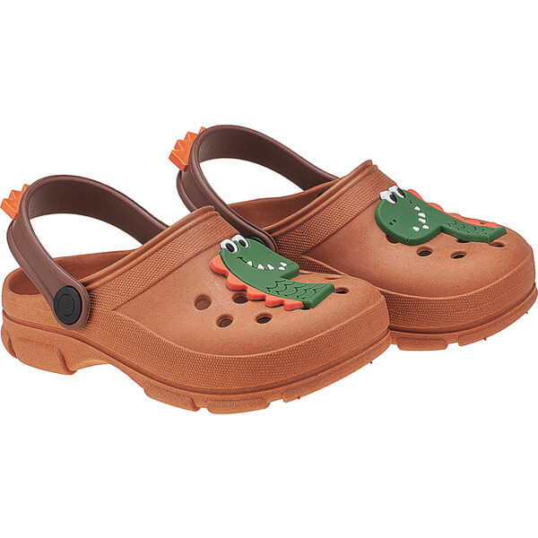 Babuche Infantil Menino Dinossauro com Crista Kidstep - Image 3
