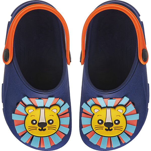 Babuche Infantil Menino Leão com Juba Colorida Kidstep - Image 5