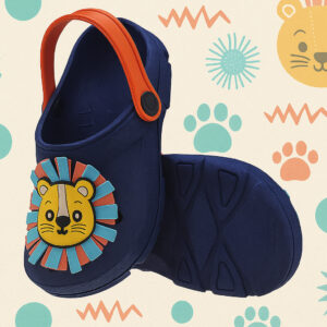 Babuche Infantil Menino Leão com Juba Colorida Kidstep