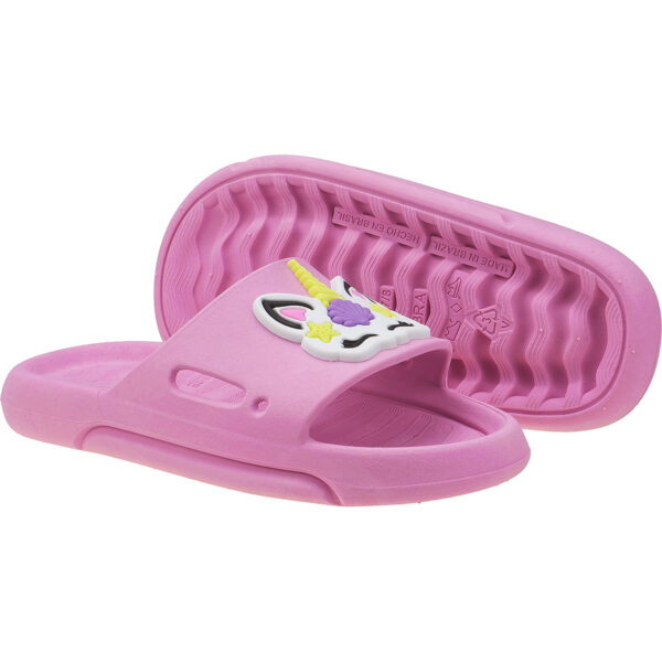 Chinelo Nuvem Slide Menina Unicórnio Kidstep - Image 8