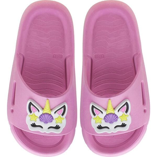 Chinelo Nuvem Slide Menina Unicórnio Kidstep - Image 11
