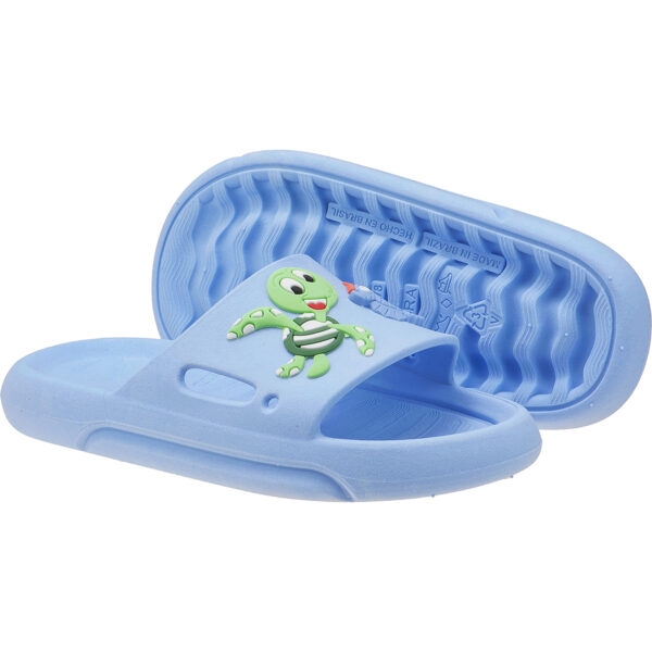 Chinelo Nuvem Slide Menina Tartaruga Kidstep - Image 2