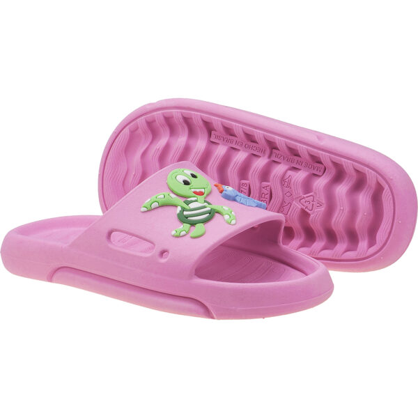Chinelo Nuvem Slide Menina Tartaruga Kidstep - Image 5