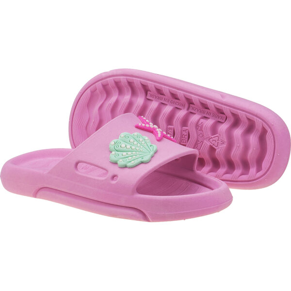 Chinelo Nuvem Slide Menina Fundo do Mar Kidstep - Image 8