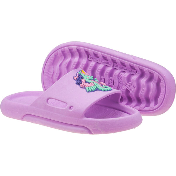 Chinelo Nuvem Slide Menina Unicórnio Marinho Kidstep - Image 2