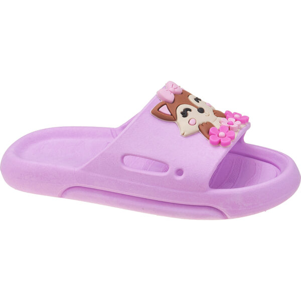Chinelo Nuvem Slide Menina Raposa Kidstep - Image 3
