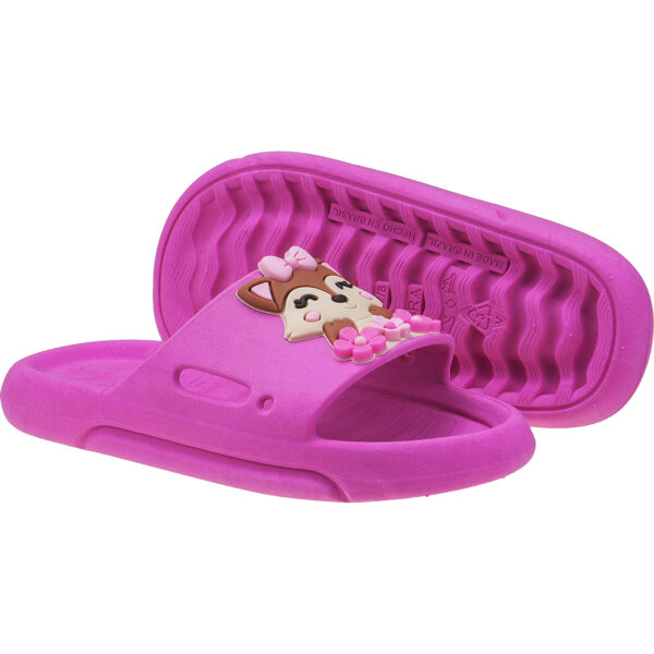 Chinelo Nuvem Slide Menina Raposa Kidstep - Image 8