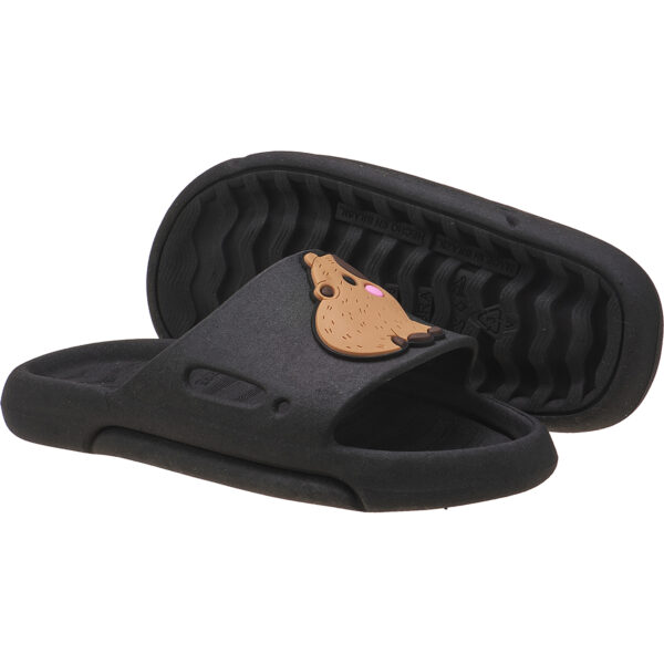 Chinelo Nuvem Slide Menina Capivara Kidstep - Image 2