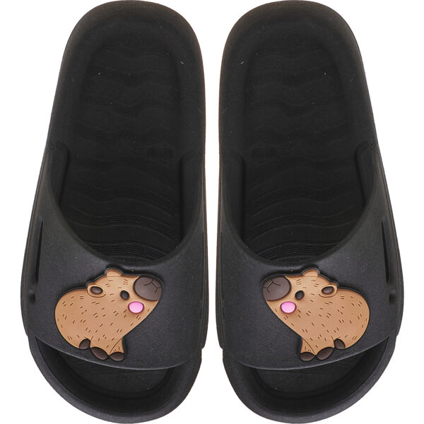 Chinelo Nuvem Slide Menina Capivara Kidstep - Image 4