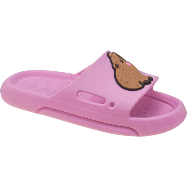 Chinelo Nuvem Slide Menina Capivara Kidstep - Image 9
