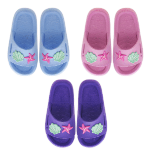 Chinelo Nuvem Slide Menina Fundo do Mar Kidstep