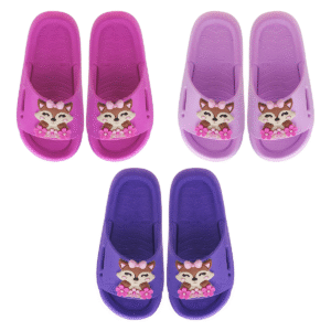 Chinelo Nuvem Slide Menina Raposa Kidstep