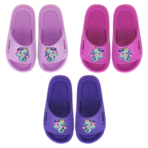 Chinelo Nuvem Slide Menina Unicórnio Marinho Kidstep